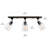 Griffith 25'' 3 -Light Fixed Track Track Kit with Dimmable and Adjustable Head