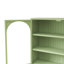 Armoire murale 27,56 po avec portes en verre, trois rangements modernes et pratiques pour divers endroits, portes tissées, n'importe où, motif, espace-822426116