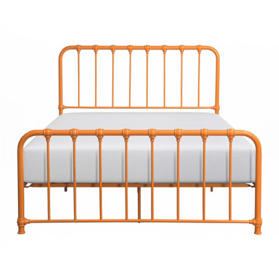 Lit plateforme en métal 1pc (seulement lit)