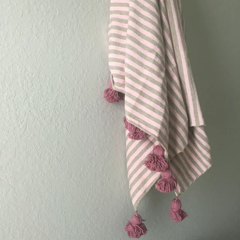 Housse de coussin IRIS THROW, Mauve