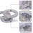 Lechia Crystal LED Semi Flush Mount