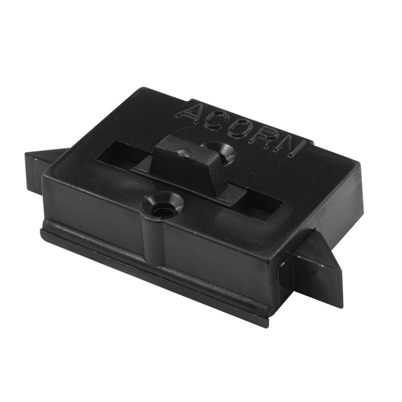 Loquet de fenêtre coulissant en vinyle noir Prime-Line Acorn