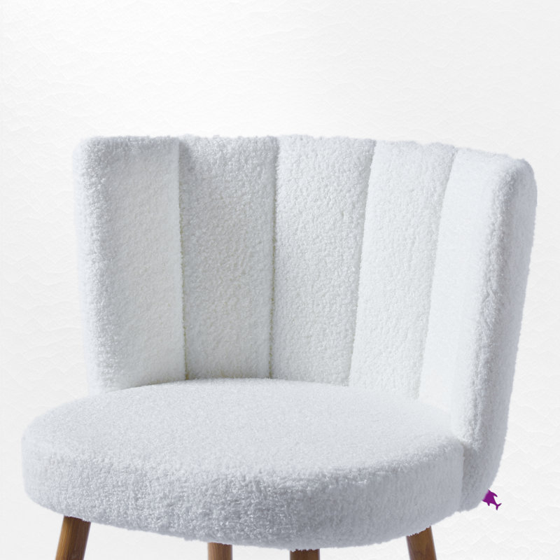 Kurin Upholstered Dining Side Chair (Set of 2), White