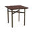 Avon Rx Healthcare Waiting Reception Square End Table Metal Frame 20X20" High Pressure Laminate Top-102342512-102342526