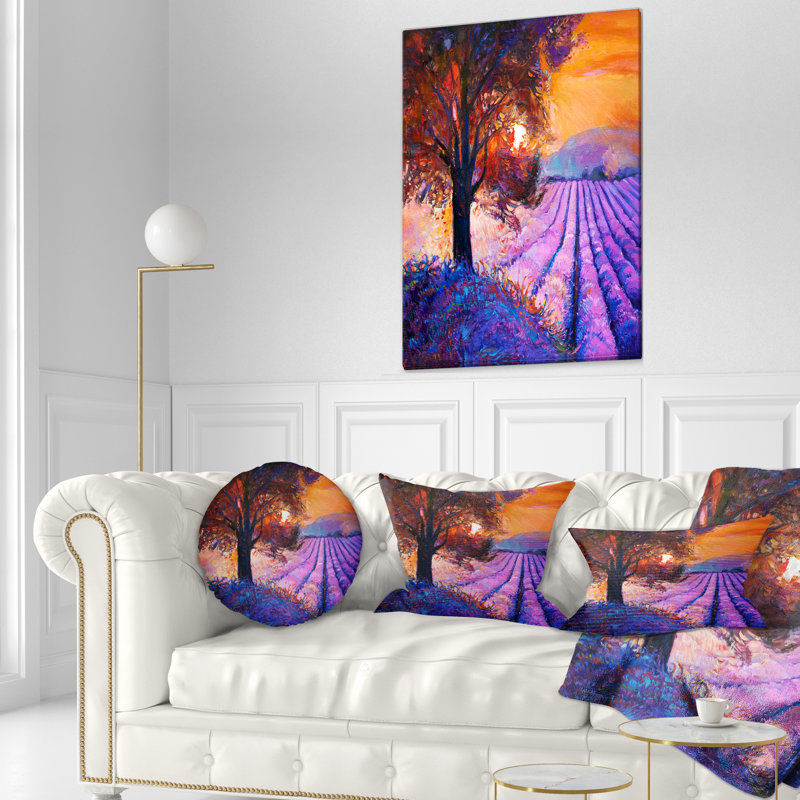 Coussin décoratif floral majestic, 16 po x 1 po, Coussin décoratif