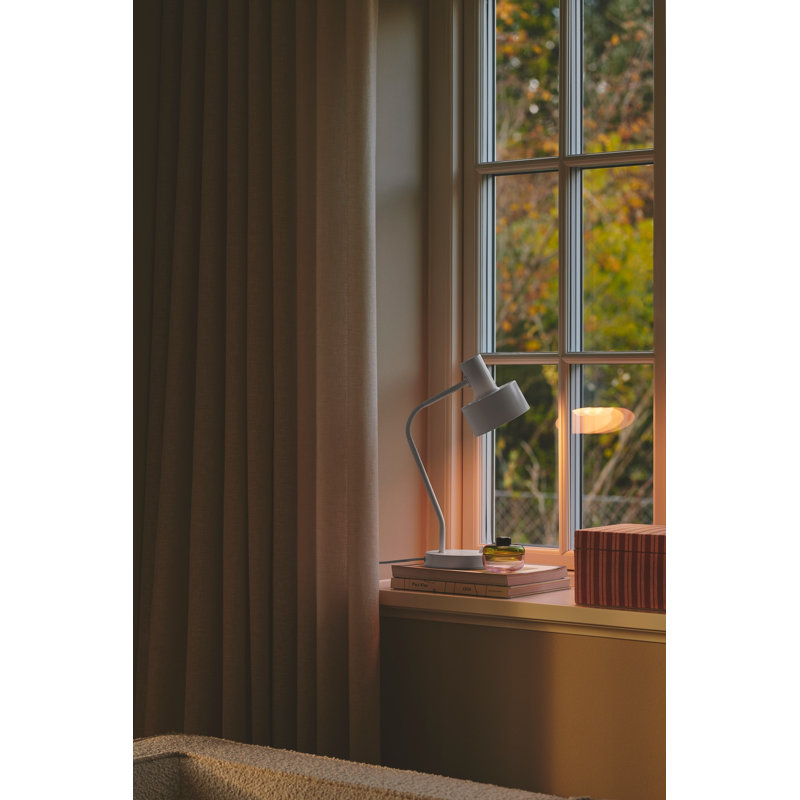 Matis Metal Desk Lamp, White