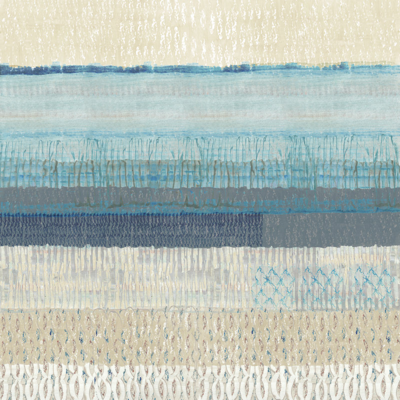 Dreams In Blue II by Flora Kouta - Wrapped Canvas Painting, 51cm H x 51cm W