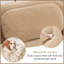 Canapé surdimensionné en velours côtelé de 117,3 po Boneless-762751478