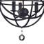 Luminaire suspendu sphère unique 3 lumières Eastcote