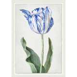 Spring Tulip 1' Framed Graphic Art Print on Glass