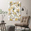 «Golden Sketch Floral II», reproduction de peinture à l'aquarelle-31936716-31474538
