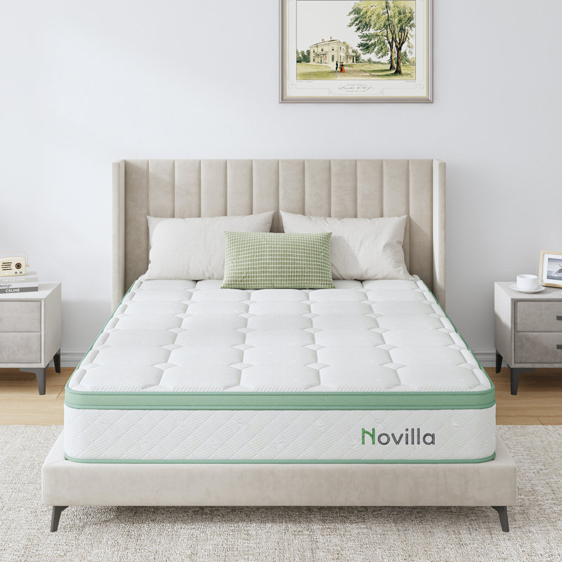   27cm Memory Foam Pocket Sprung Mattress, Super King (6')