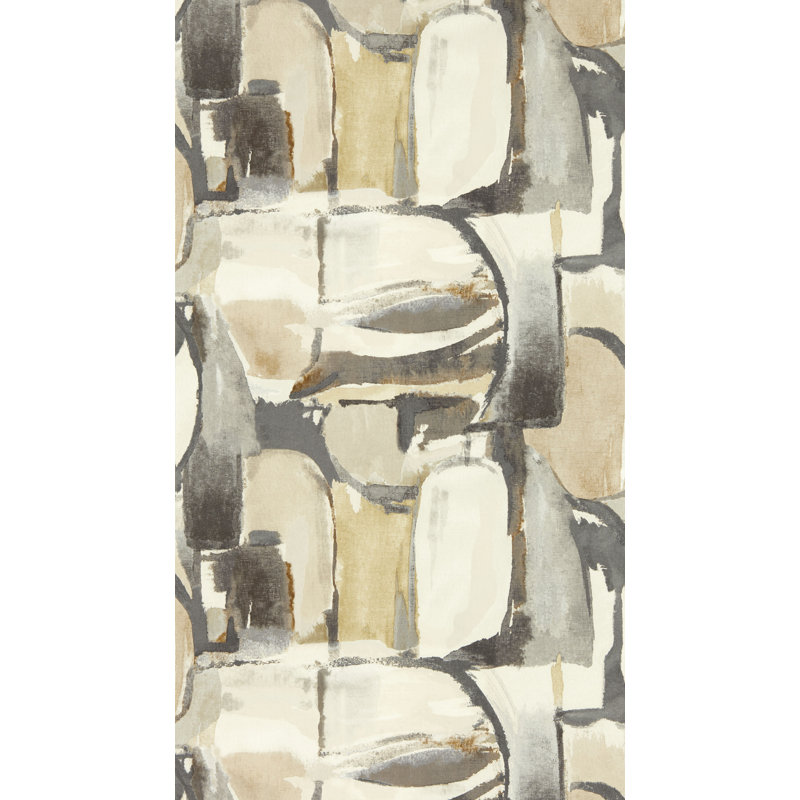 Vivido 10.05m x 52cm Matte Wallpaper Roll, Linen/Charcoal
