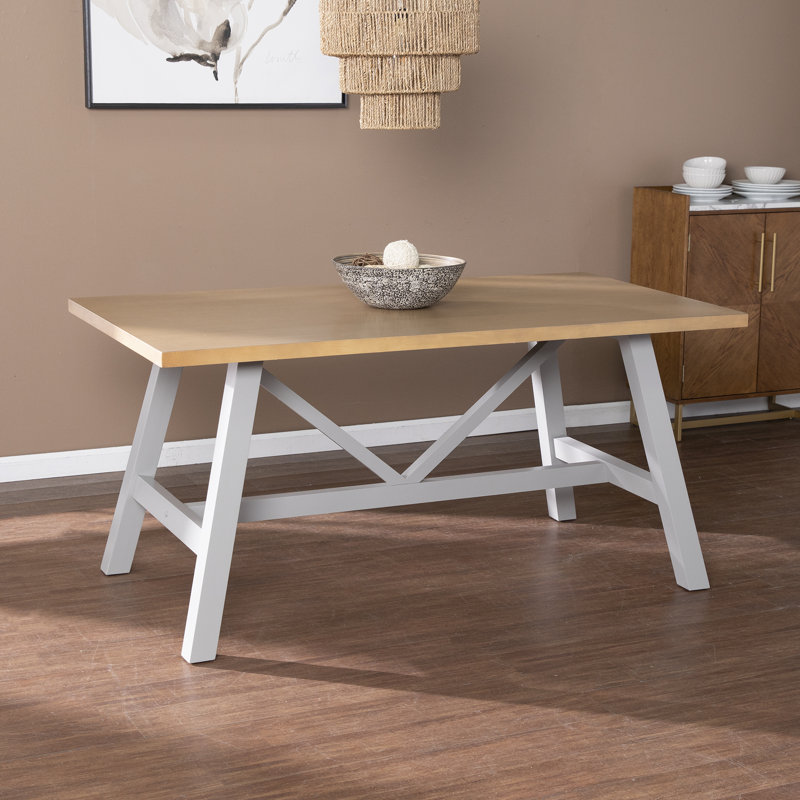 Hambleden Solid Wood Base Dining Table