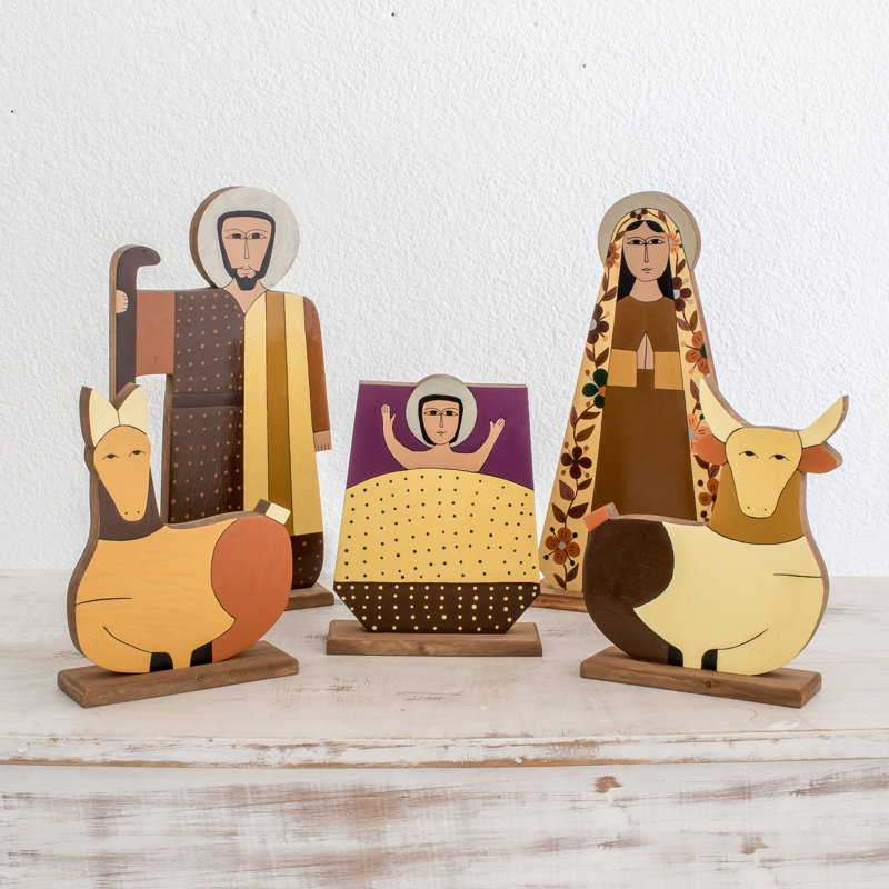 Ensemble de crèche pour enfant contempler