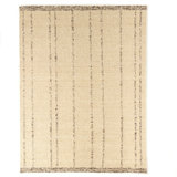 Corwin Striped Area Rug in White/Neutral
