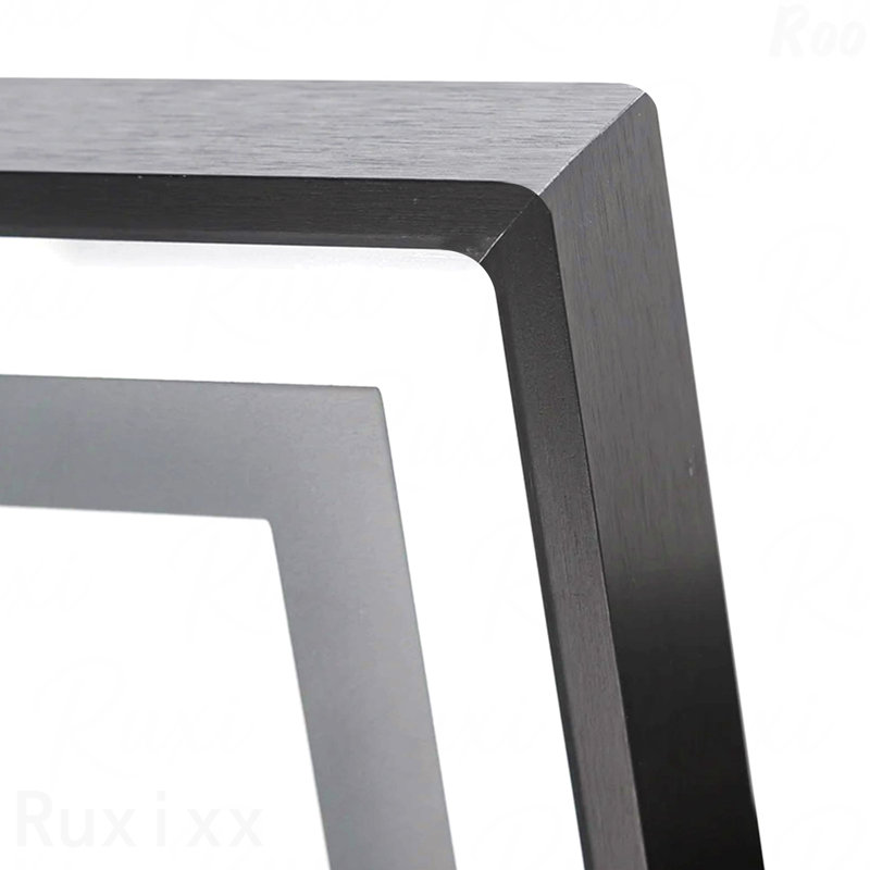 Miroir d'appoint de plancher pleine longueur à DEL en alliage d'aluminium