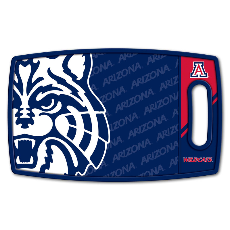 YouTheFan NCAA Logo Series Cutting Board, Arizona Wildcats