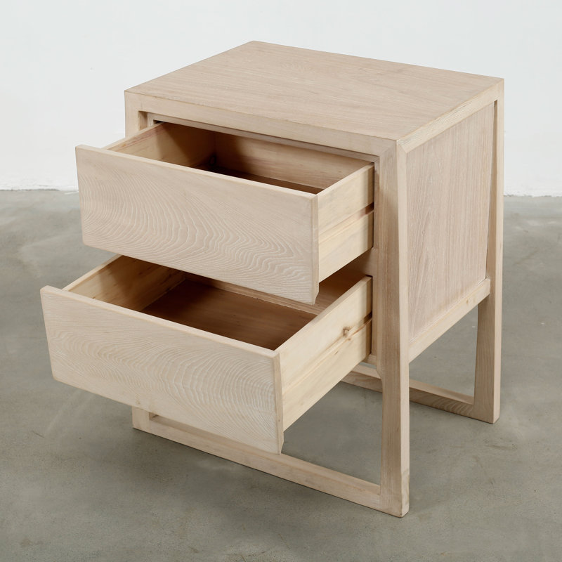 Solid Wood End Table