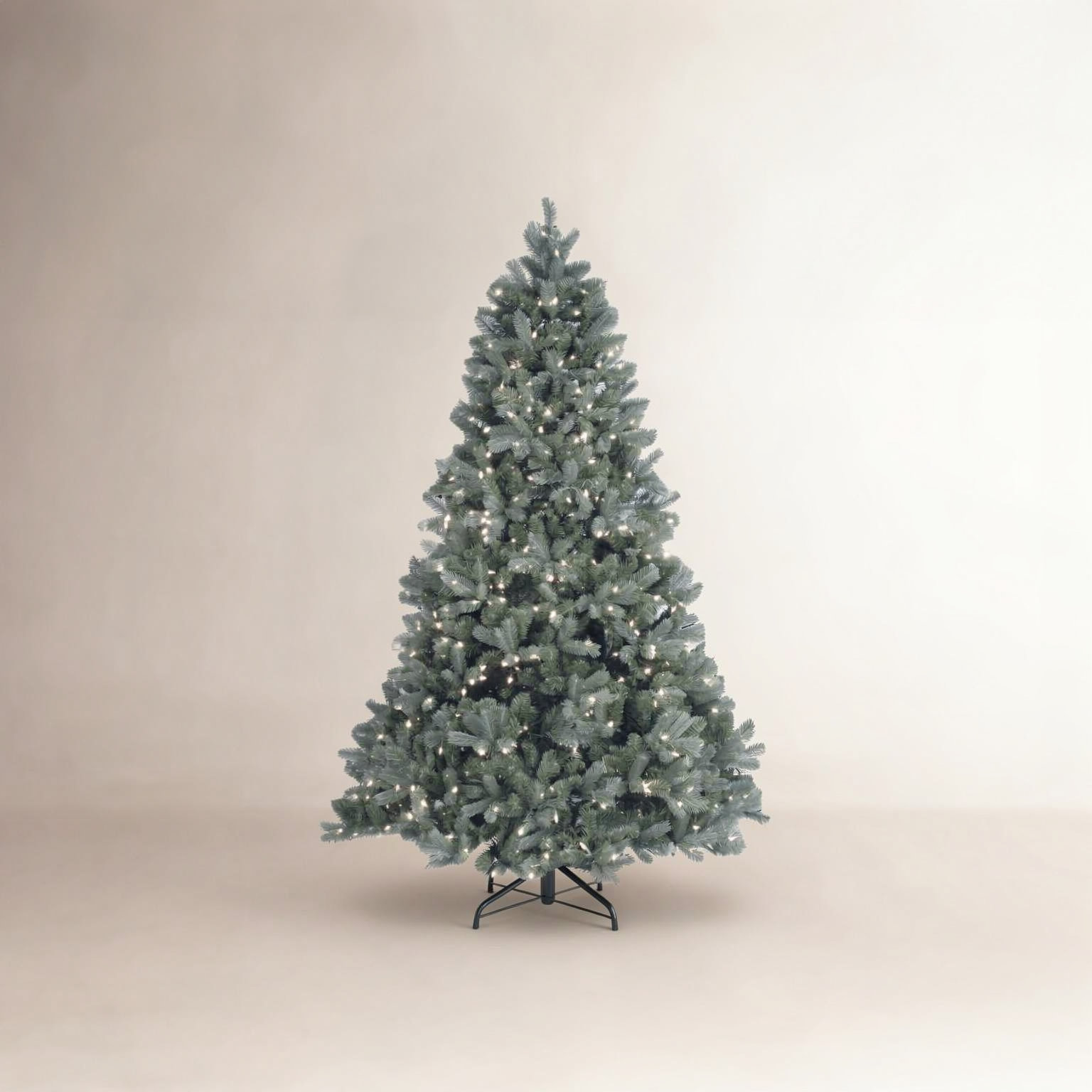 Pre-Lit Fir Christmas Tree, 7' H