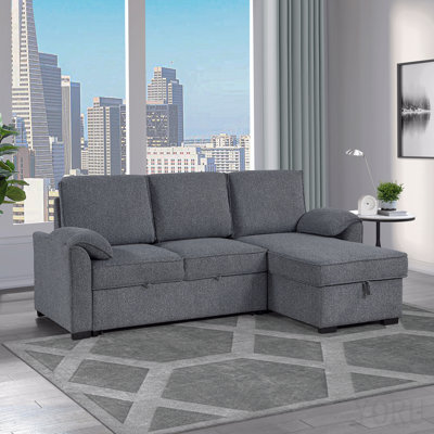 Dark Grey Complete Sofabed