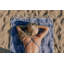 Serviette de plage et de bain turque en coton biologique Chanyah-972232653