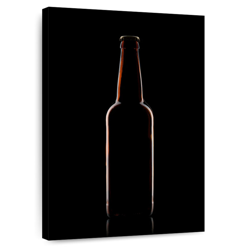 Yarlin Beer Bottle Silhouette, 48" H x 32" W