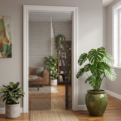 Semi Sheer Door Curtain
