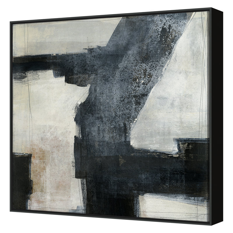 Meditations 2 Print by Maeve Harris, 36" H x 36" W x 2.63" D, Black
