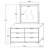 Bierly 6-drawer Dresser with Mirror Black-738043656