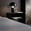45cm W Metal Bedside Table-1736567106
