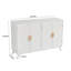 Buffet avec 4 portes et tablettes amovibles