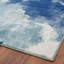 Tapis bleu abstrait Sevim-2067079738