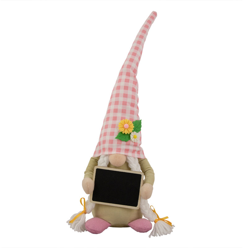 Gnome floral 16 "avec babillard 16", Rose