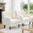 21.65" Wide Tufted Upholstered Accent Armchair-1988906296