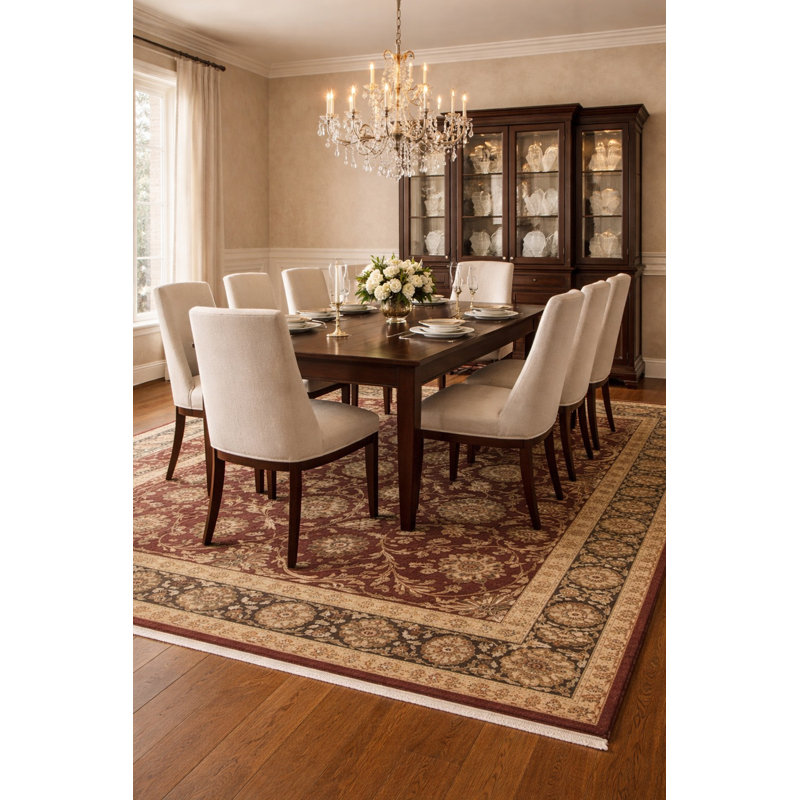 Tapis rectangulaire en laine 9 pi x 12 pi 4 po