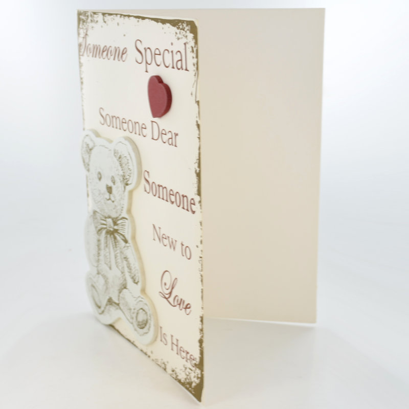 Barbra Text & Numbers Card