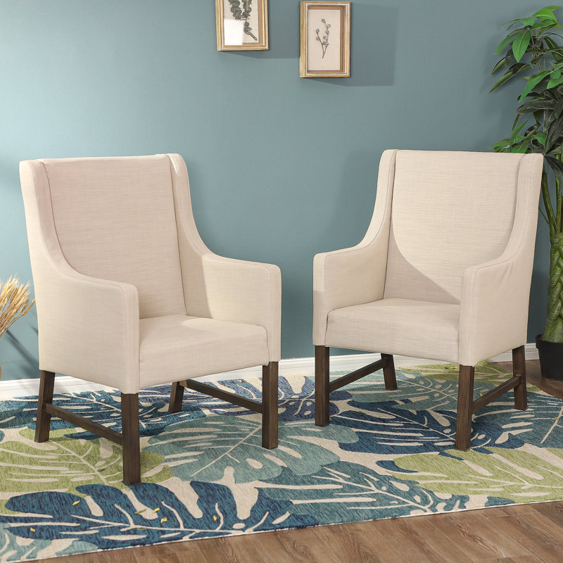 Chaise d'appoint de salle à manger avec coussin Westdale