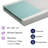 ProHeal Max-Density Pressure Redistribution Foam Mattress with Protective Raised Rails - 36" x 80"