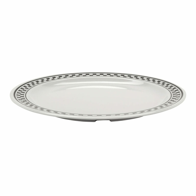  6.5" Melamine Appetizer Plate , Set of 12