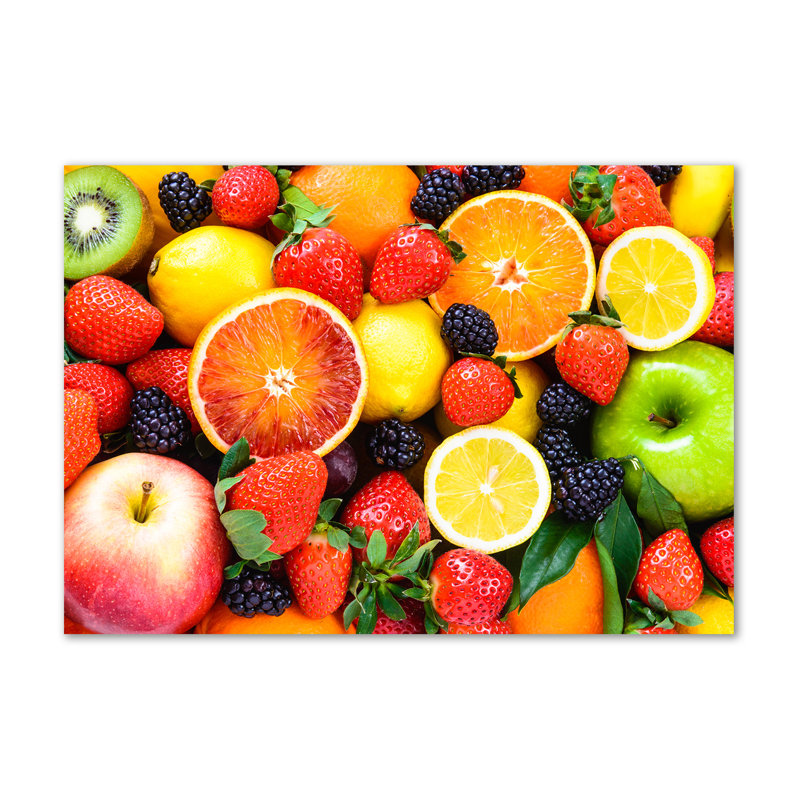 Colorful Fruits - Wrapped Canvas Print