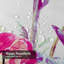 Bouquet aquarelle blanche, art floral rétro célébré le jour de la fête avec 12 crochets-356282860