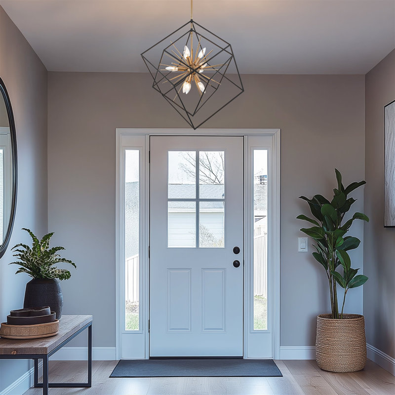 Oulu 9 - Light Dimmable Geometric Chandelier