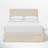 Verona Upholstered Slipcover Bed-703194017-704125701