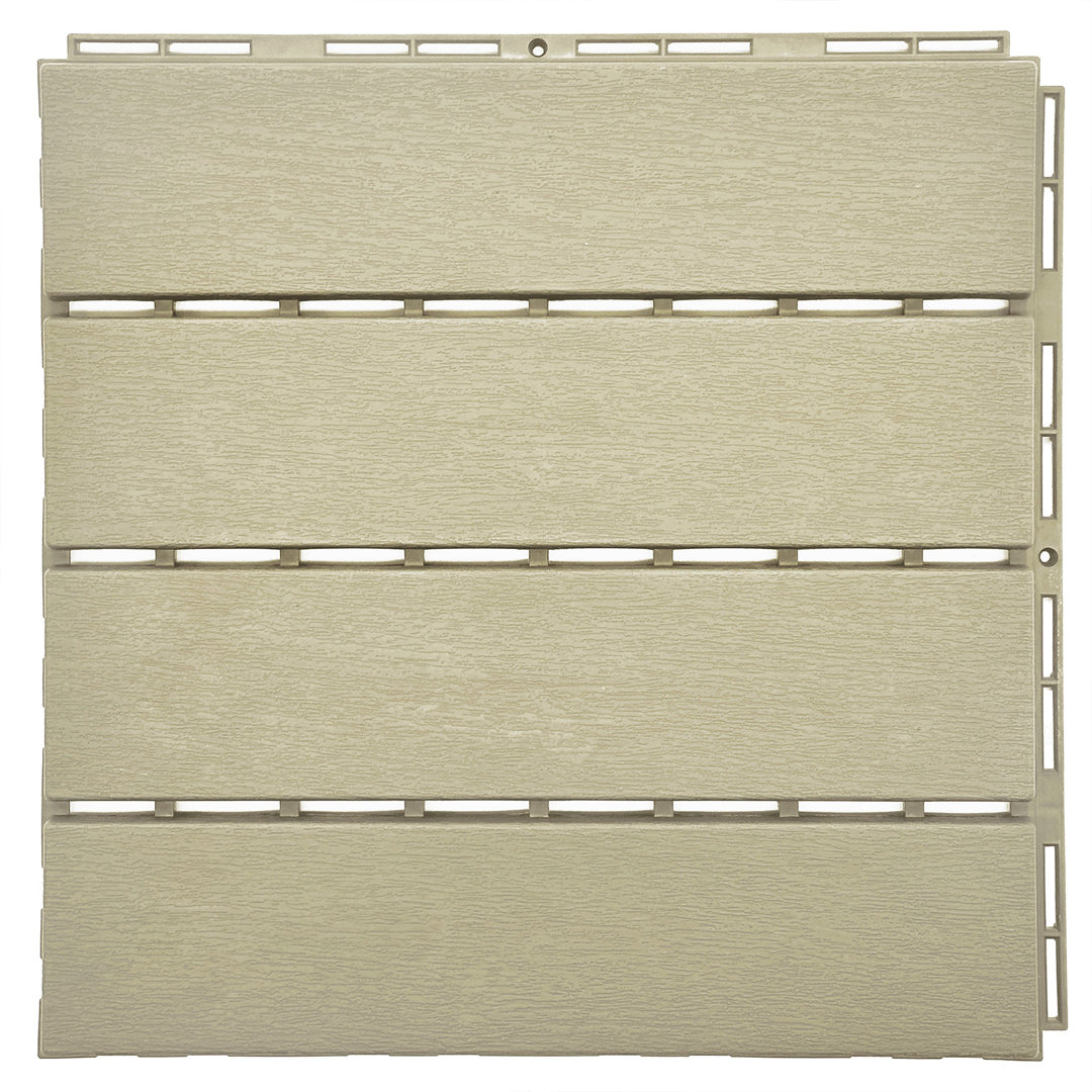 POLYDECK WHITE 30 L x 30 W Interlocking Deck