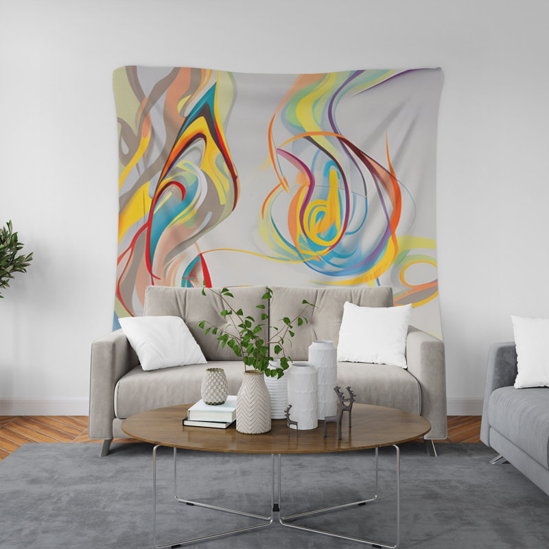 Tapisserie murale, H 88 po x l 104 po