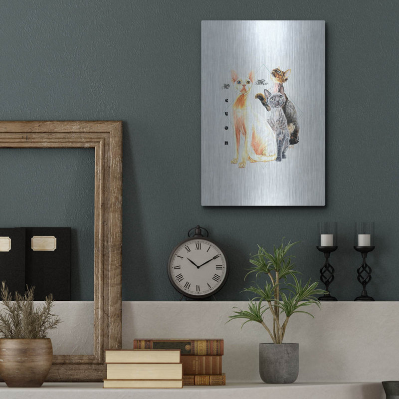 "Devon Rex" par Barbara Keith, H 16 po x l 12 po