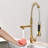 KISRAIS Pull Down Kitchen Faucet