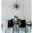 Orbital Oval Linear Pendant - 20"D x 36"W x 20"H - Carbon
