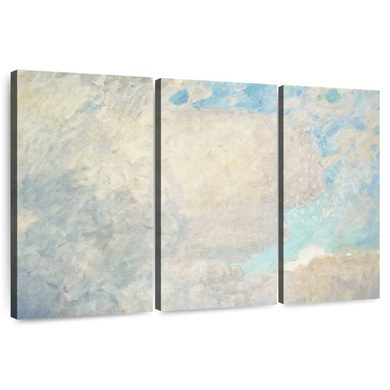 Avery White Clouds Blue Sky, 28" H x 45" W